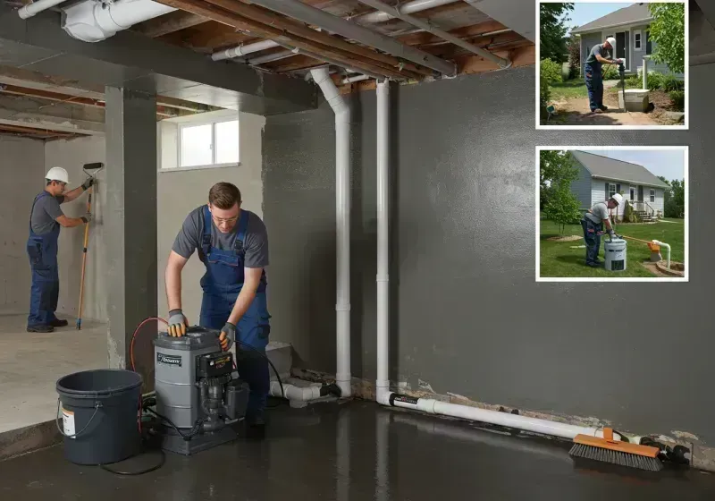 Basement Waterproofing and Flood Prevention process in Bradford, ME